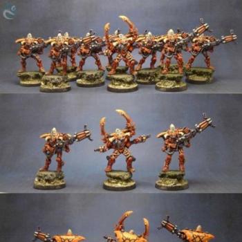 ELDAR WARP SPIDERS & EXARCH (10 minis) by midgardmodels