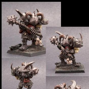 Chaos Ogre Champion by urion