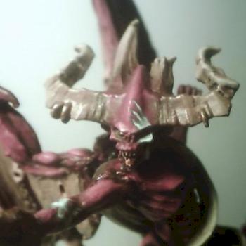 Daemon Prince of Chaos by Ellahoir