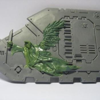 Dark Angels Land Raider relief by minimax