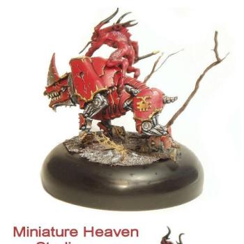 Bloodcrusher of Khorne nmm(beter pics) by miniatureheaven