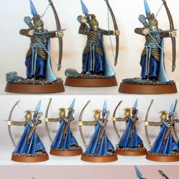 Lord of the Rings Elf Archers by Aric Wulf
