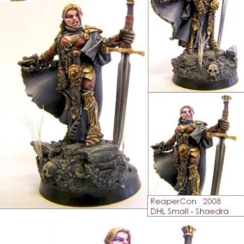 Shaedra - Female Paladin by LunchBox