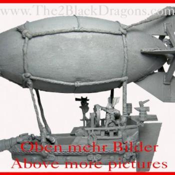 Warhammer fantasy Zwerge Dwarfs Gyrocopter Zeppelin by Beowahr