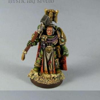 Dark Angels Space Marine Master of the Fleet by Benesz