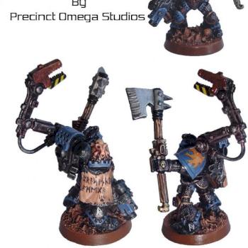 Space Wolves Iron Priest by precinctomega