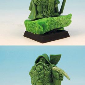 28mm scale Dwarf Miner Greenstuff Sculpture by Scibor