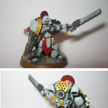 Space Marine Captain by Defc0n