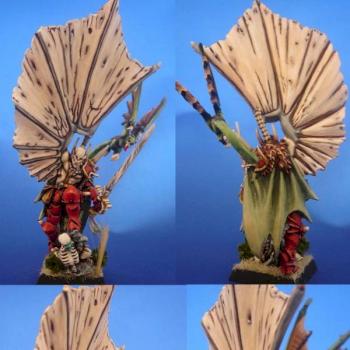 Warhammer Vampire Counts Vampire Winged Lord by DeadlyKyitha