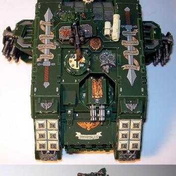 Immortalis, Dark Angel Land Raider Crusader by Aric Wulf