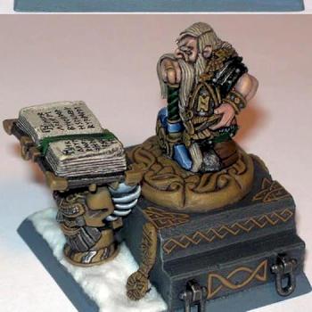 Dwarf Lord of Karak Hirn on Oathstone by Aric Wulf