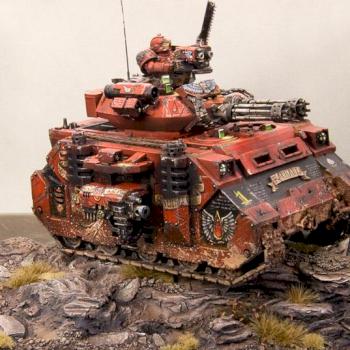 Blood Angels Baal Predator by Picster