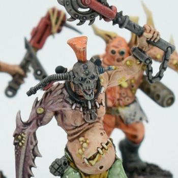 Death Guard Poxwalkers by Monkeytrees