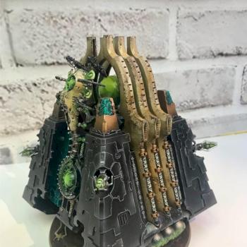Necron Monolith by Andrzej