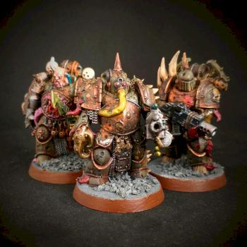 Easy To Build Plague Marines by CriticalStatePatient