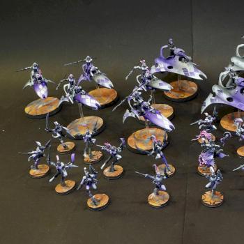 Harlequin Player Troupe Shadowseer Skyweaver Starweaver by NeonForgeStudio