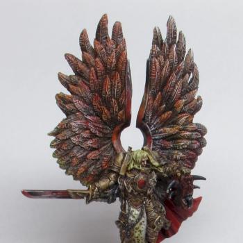 Sanguinius Primarch of the Blood Angels Legion by zarnak21