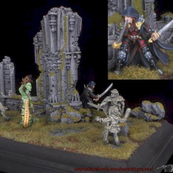 Medusa's Lair by painting raven