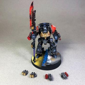 Legio Custodes Contemptor-Achillus Dreadnought by TheBirdsAreBlack