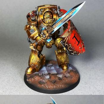 Legio Custodes Contemptor-Galatus Dreadnought by TheBirdsAreBlack