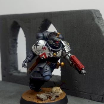 Assault Intercessor Sergant (Deathwatch) by Markus7919