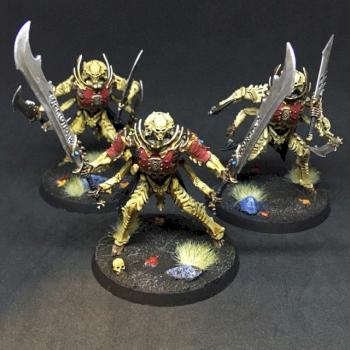 NECROPOLIS STALKERS OSSIARCH BONEREAPERS PAINTED WARHAMMER AOS by juanlurockerman