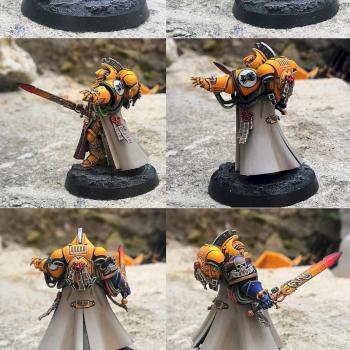 Librarian Imperial Fist Primaris by CerberusXt
