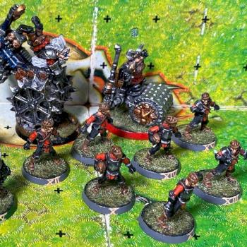 Chaos Dwarf Team Blood Bowl by Slup