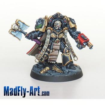 Terminator Chaplain Tarentus 2 by MadFlyArtStudio