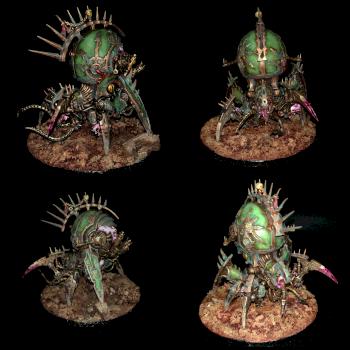 Grimdark Death Guard Nurgle Venomcrawler by Mandrake_Studio