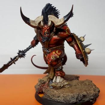 Warcry Ogroid Myrmidon Khornstyle by Couldstone