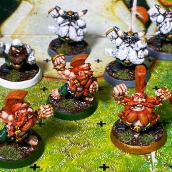 Dwarf Team Blood Bowl by Slup