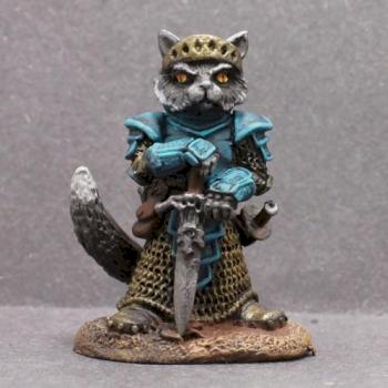 Dark Sword Cat Paladin by superbug983