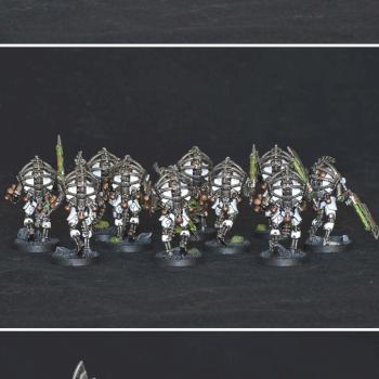 Necron praetorians by Shi Vral