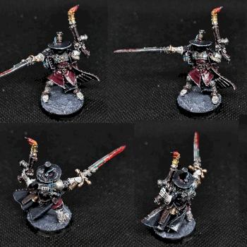 Inquisitor with Power Sword and Inferno Pistol by Smutny Klaun