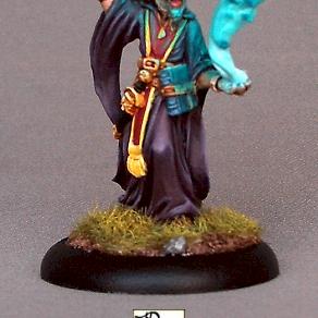 Aaron the Conjurer by painting raven