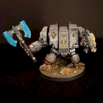 Space Wolves Wulfen Dreanought by kaiserdean