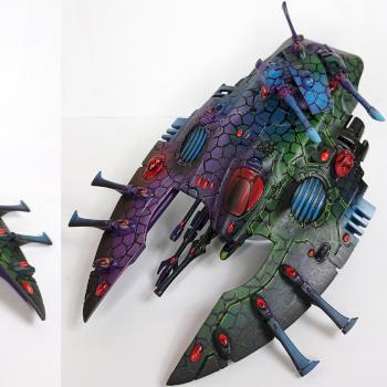 Eldar Wave Serpent by Shepard