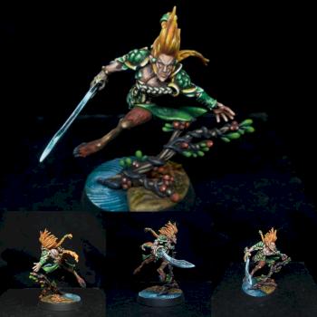 Skaeth's wild hunt/Sheoch kurnothi huntsman by Nyedi