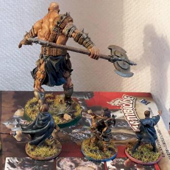 Giant Zombicide Black Plague Back by Carpet