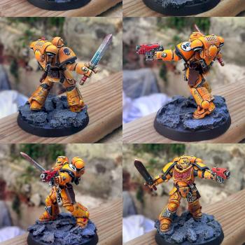 Imperial Fist Primaris Lieutenant 2 by CerberusXt