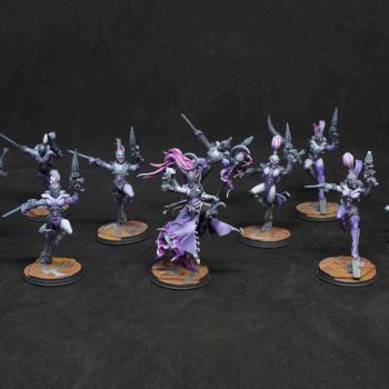 Harlequin Troupe Player Shadowseer by NeonForgeStudio