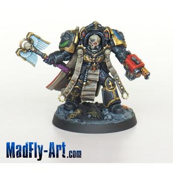 Terminator Chaplain Tarentus by MadFlyArtStudio