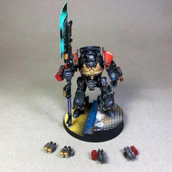 Legio Custodes Contemptor-Achillus Dreadnought by TheBirdsAreBlack