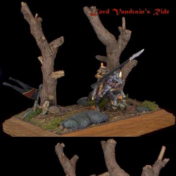 Lord Vandrain's Ride by painting raven