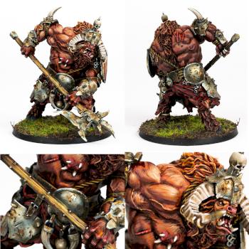 Halberd minotaur by Sadziu