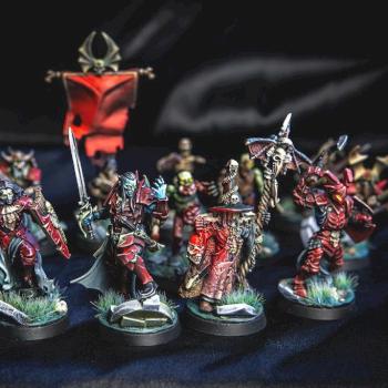 Undead, Blood Dragon warband for Mordheim #2 by Musza