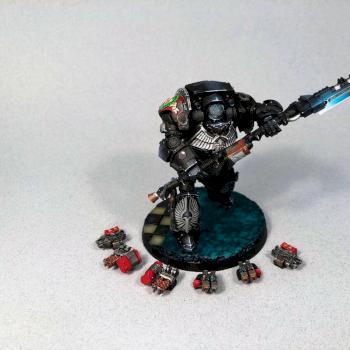 Legio Custodes Contemptor-Achillus Dreadnought by TheBirdsAreBlack