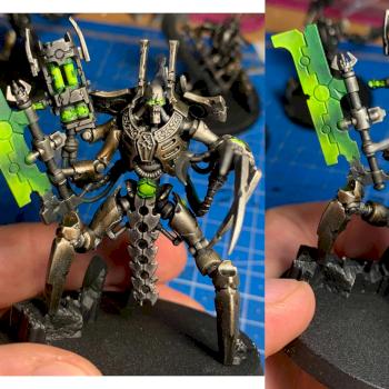 Necron Skorpekh Destroyer by jaysnig