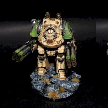Death Guard Contemptor Dreadnought by NeonForgeStudio